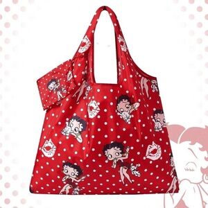 Betty Boop Red Polka Dot Tote Bag NEW 🏷️